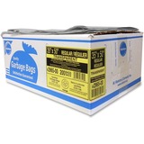 Ralston Regular-Strength Industrial Trash Bags - 35" (889 mm) Width x 50" (1270 mm) Length - Clear - Hexene Resin - 125/Carton - Industrial, Garbage