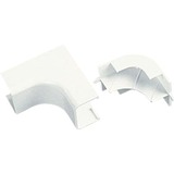 Panduit ICFX10WH-X Cable Management Panduit Pan-way Power Rated Fittings - Corner Fitting - White - Abs Plastic Icfx10wh-x Icfx10whx 074983530670