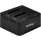 StarTech.com Dual-Bay USB 3.0 to SATA and IDE Hard Drive Docking Station, 2.5/3.5