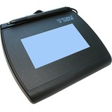 Topaz SignatureGem LCD 4x3 - Active Pen - 4.40" x 2.50" Active Area - Wired - Black LCD - Serial