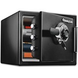 Sentry Safe Large Fire/Water Safe - Combination Lock - Water Resistant, Fire Resistant - Overall Size 13" x 16" x 19" - Black