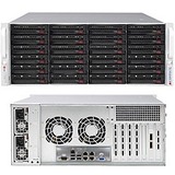 Supermicro SuperServer 6048R-E1CR24H Barebone System - 4U Rack-mountable - Intel C612 Chipset - Socket R3 (LGA2011-3) - 2 x Processor Support - Black