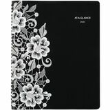 At-A-Glance Lacey 2024 Weekly Monthly Appointment Book Planner, Large, 8 1/2