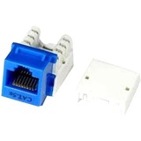 Kendall Howard, Inc KEYC5E-BLU Cable Ends/Connectors Cat5e Keystone Jack 110 Type Punch Down, Blue Keyc5eblu 893339059500