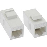 Kendall Howard, Inc C6-CPLR-WHT Connector Adapters Cat6 Rj45 Keystone In-line Coupler, White C6cplrwht 893339063071