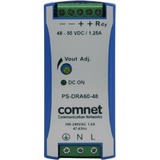 Comnet PS-DRA60-48A Power Supplies Comnet Industrial Din Rail Mounting 60 Watt @ 48 Volt Power Supply - Din Rail - 120 V Ac, 230 V Ac I Psdra6048a 