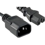 Kendall Howard, Inc PWCD-C14C15-15A-06F-BLK Power Cords 6ft Black Power Cord C14-c14 Pwcdc14c1515a06fblk 818263421322