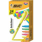 Pocket+Highlighter%2C+Chisel+Tip%2C+24%2FST%2C+Assorted