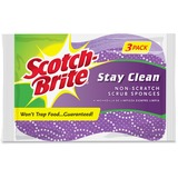Scotch-Brite -Brite Stay Clean Scrub Sponges