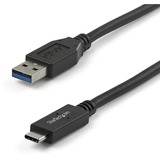 StarTech.com 3 ft 1m USB to USB C Cable - USB 3.1 10Gpbs - USB-IF Certified - USB A to USB C Cable - USB 3.1 Type C Cable - Provide high-quality connections - USB-IF certified 1m USB to USB C Cable - 3ft USB A to USB C Cable - 3 ft USB 3.1 Cable - 3' USB 3.1 Type C Cable - USB 3.1 10Gbps - USB Type A to Type C Cable - Charge devices w/ a wall or car charger or power bank