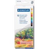 Staedtler Soft Chalk Pastels - Assorted - 1 / Pack - Non-toxic, Water Soluble, Lightfast, Break Resistant