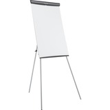 Quartet%26reg%3B+Melamine+Presentation+Easel%2C+Whiteboard%2FFlipchart%2C+3%27+x+2%27%2C+Gray+Frame