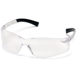 ProGuard Classic 820 Series Safety Eyewear - Non-Slip Temple, Frameless, Wraparound Lens, High Visibility, Comfortable, Rubber Tipped Temples - Clear - 1 Each