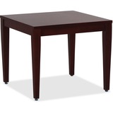 Lorell+Solid+Wood+Corner+Table