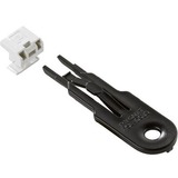 Panduit FLCCLIW-X Home & Office Security Panduit Lc Lock-in Duplex Clip - For Connector - Plastic - 10 / Pack Flccliw-x Flccliwx 074983089635