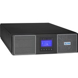 Eaton 9PX 6000VA 5400W 208V Online Double-Conversion UPS - L6-30P, 2 L6-20R, 2 L6-30R, Hardwired Output, Cybersecure Network Card, Extended Run, 3U Rack/Tower, TAA