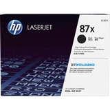 HP 87X (CF287X) Original High Yield Laser Toner Cartridge - Single Pack - Black - 1 Each