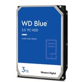 WD Blue 3 TB 3.5-inch SATA 6 Gb/s 5400 RPM PC Hard Drive - 5400rpm - 2 Year Warranty