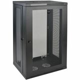 Tripp Lite by Eaton SmartRack 21U Low-Profile Switch-Depth Wall-Mount Half-Height Rack Enclosure
