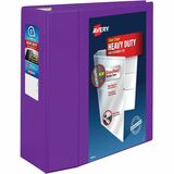 Avery%26reg%3B+Heavy-Duty+View+Purple+5%22+Binder+%2879816%29