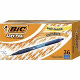 BICSCSM361BE - BIC SoftFeel Retractable Ball Pens
