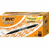 BICSCSM361BK - BIC SoftFeel Retractable Ball Pens