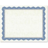 Image for Geographics Drama Blue Border Blank Certificates