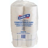Genuine Joe 12 oz Eco-friendly Paper Cups - 50 / Pack - White - Paper