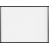 Lorell Magnetic Dry-erase Board - 48" (4 ft) Width x 36" (3 ft) Height - Aluminum Steel Frame - Rectangle - 1 Each