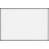 Lorell Magnetic Dry-erase Board - 72" (6 ft) Width x 48" (4 ft) Height - Aluminum Steel Frame - Rectangle - Magnetic - Marker Tray - 1 Each