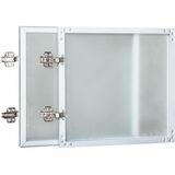 Lorell Essentials/Revelance Series Wall-Mount Hutch Glass Door