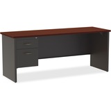 Lorell+Fortress+Modular+Series+Left-pedestal+Credenza