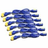 APC by Schneider Electric Standard Power Cord - Blue - 4 ft Cord Length - IEC 60320 C14 / IEC 60320 C14 - 6