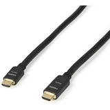 StarTech.com 98ft (30m) Active HDMI Cable, 4K 30Hz UHD High Speed HDMI 1.4 Cable with Ethernet, CL2 Rated HDMI Cord for In-Wall Install - 98.4ft/30m High speed HDMI Cable with Ethernet; 4K video (3840x2160 30Hz) - Active HDMI cable w/ built-in amplifier; CL2 rated wire/PVC jacket for in-wall install - Long HDMI 1.4 cord for office/boardroom/classroom use with monitor/projector/display