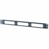 Ortronics Q-Series LM2/M2/OFP 1U Fiber Patch Panel - 1U High - Optical Fiber - Black -...