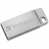 Verbatim 32GB Metal Executive USB Flash Drive - Silver