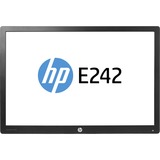 HP Business E242 WUXGA LCD Monitor - 16:10 - Black