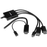 StarTech.com+2m+6+ft+HDMI%2C+DisplayPort+or+Mini+DisplayPort+to+HDMI+Converter+Cable+-+HDMI%2C+DP+or+Mini+DP+to+HDMI+Adapter