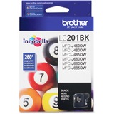 Brother Innobella LC201 Original Ink Cartridge - Inkjet - Standard Yield - 260 Pages - Black - 1 Each