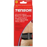 Tensor Adjustable Back Brace - Strap Mount - Black