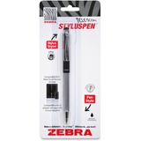 Zebra Pen Telescopic Ballpoint Stylus Pen - 1 Pack - 27.56 mil (0.70 mm) - Black