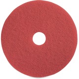 GJO90416 - Genuine Joe Red Buffing Floor Pad