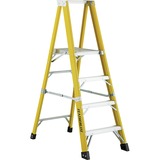 Featherlite 6500 6506 Stool - 300 lb (136077.71 g) Load Capacity72" (1828.80 mm) Height - Yellow