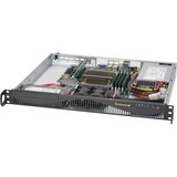 Supermicro SuperServer 5019S-ML Barebone System - 1U Rack-mountable - Intel C236 Chipset - Socket H4 LGA-1151 - 1 x Processor Support - Black