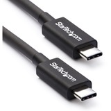 StarTech.com 2m (6.6ft) Thunderbolt 3 Cable, 20Gbps, 100W PD, 4K Video, Thunderbolt-Certified, Compatible w/ TB4/USB 3.2/DisplayPort - 2m (6.6ft) Passive Thunderbolt 3 cable - Delivers consistent 20 Gbps performance - Compatible with TB4, USB4/USB-C - 4K 
