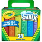 CYO512024 - Crayola Washable Sidewalk Chalk
