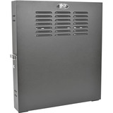 Tripp Lite SmartRack SRWF2U Rack Cabinet - For LAN Switch, Patch Panel - 2U Rack Height x 19" (482.60 mm) Rack Width x 20" (508 mm) Rack Depth - Wall Mountable - Black - Steel - 68.04 kg Maximum Weight Capacity - 68.04 kg Static/Stationary Weight Capacity