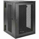 Tripp Lite by Eaton SmartRack 18U UPS-Depth Wall-Mount Half-Height Rack Enclosure Hinged Back