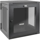 Tripp Lite SRW12USDPG SmartRack 12U UPS-Depth Wall-Mount Rack Enclosure Cabinet - For UPS - 12U Rack Height x 19" (482.60 mm) Rack Width x 24.50" (622.30 mm) Rack Depth - Wall Mountable - Black, Clear - Steel, Acrylic - 90.72 kg Maximum Weight Capacity - 90.72 kg Static/Stationary Weight Capacity