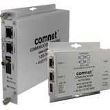 ComNet 2 Ch 10/100 Mbps Ethernet 1310nm, 30 W PoE+
